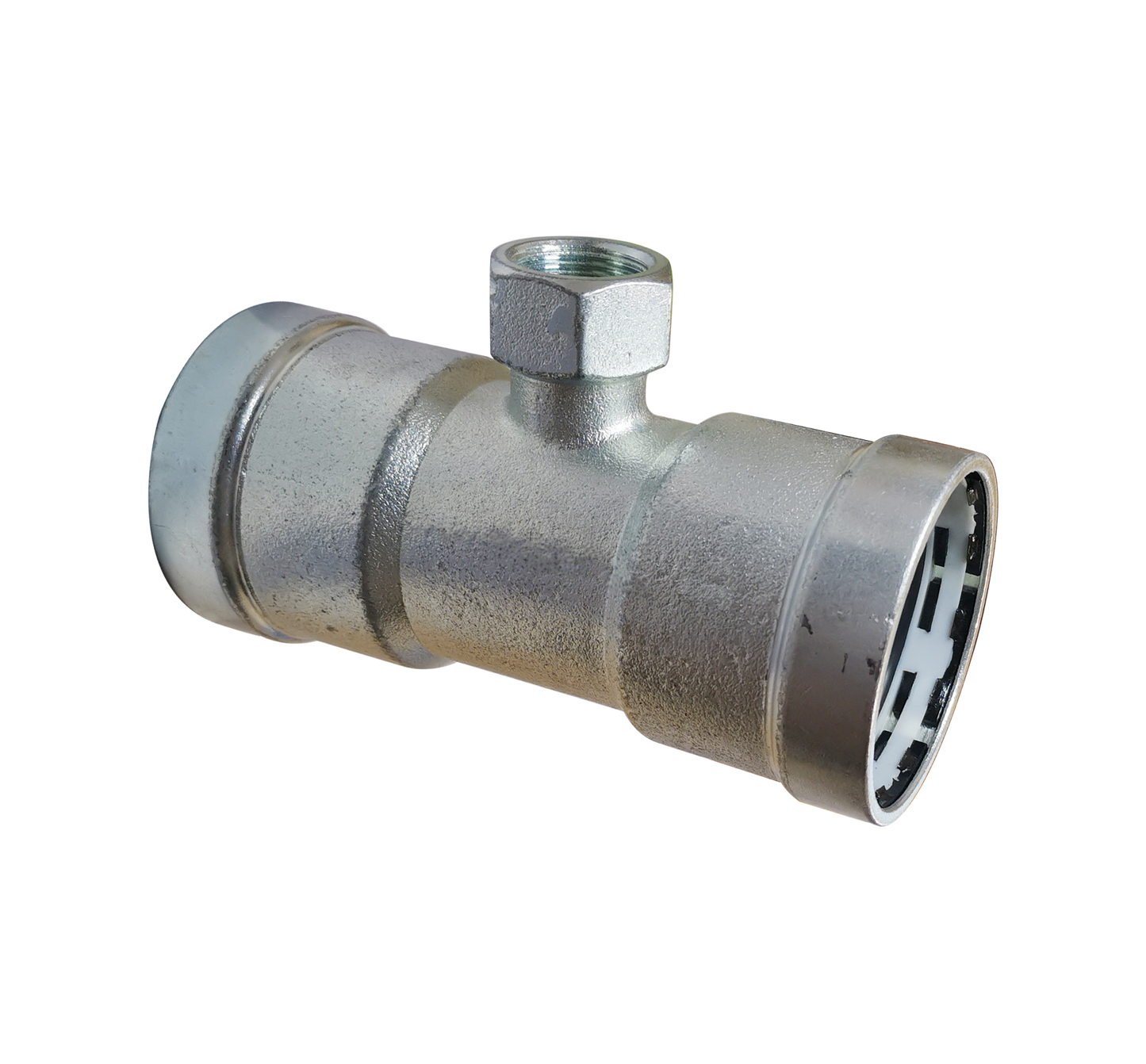 LC-Press Carbon steel Press fittings for thick-wall steel pipe, Female Tee, 2x2x3/4 inch PxPxFPT, "FREE SHIPPING"