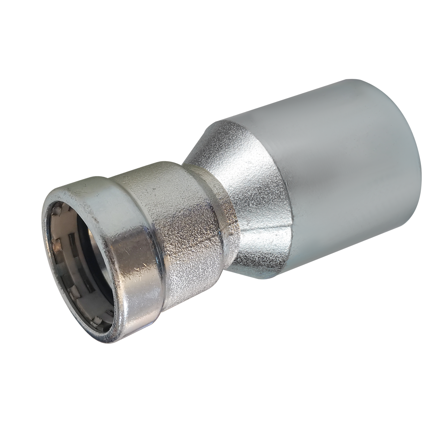 LC-Press Carbon steel Press fittings for thick-wall steel pipe, Reducer with Plain End, 2x1-1/2 inch FTGxP, "FREE SHIPPING"