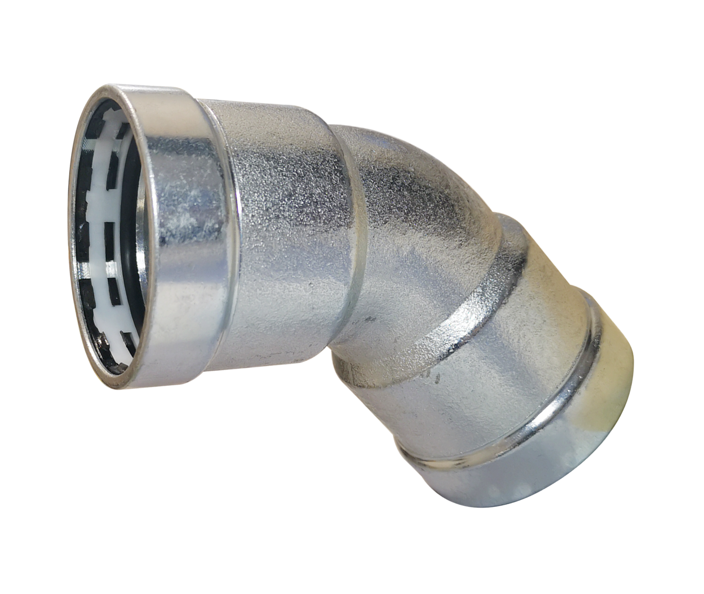 LC-Press Carbon steel Press fittings for thick-wall steel pipe, 45° Elbow, 2x2 inch PxP, "FREE SHIPPING"