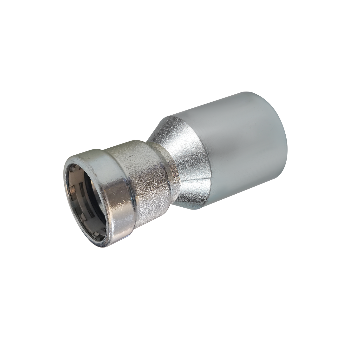 LC-Press Carbon steel Press fittings for thick-wall steel pipe, Reducer with Plain End, 1-1/2x1 inch FTGxP, "FREE SHIPPING"