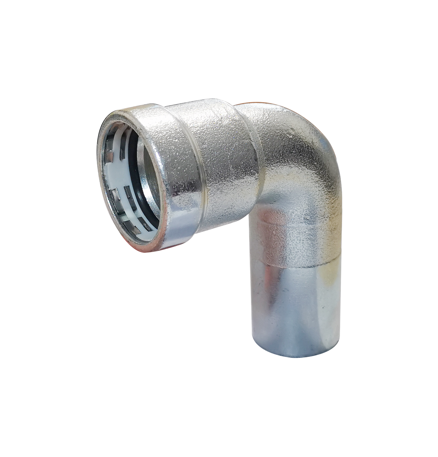 LC-Press Carbon steel Press fittings for thick-wall steel pipe, 90° Elbow with Plain End, 1x1 inch PxFTG, "FREE SHIPPING"