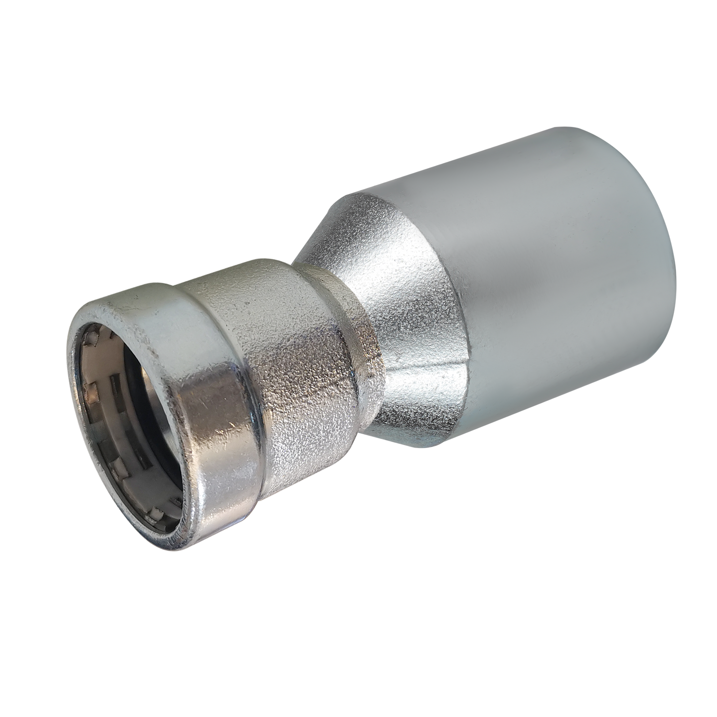 LC-Press Carbon steel Press fittings for thick-wall steel pipe, Reducer with Plain End, 2x1-1/2 inch FTGxP