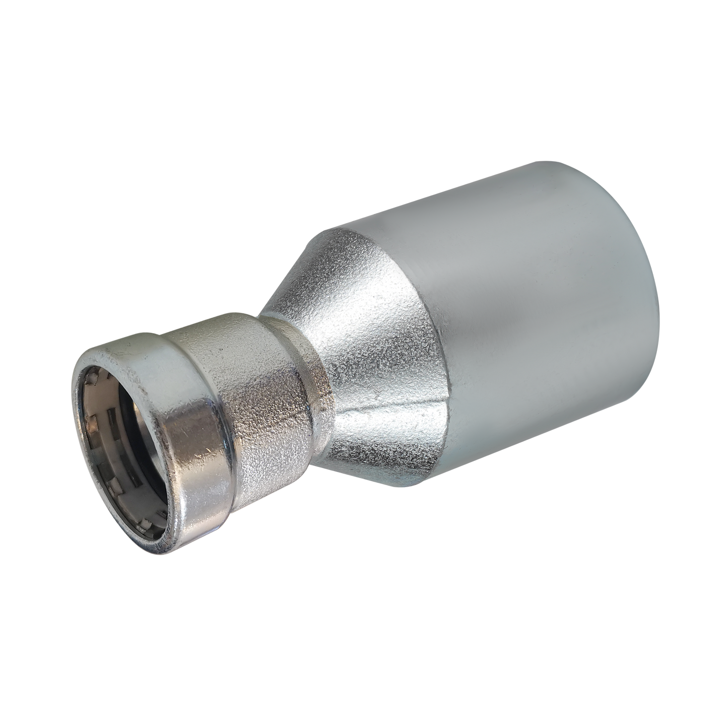 LC-Press Carbon steel Press fittings for thick-wall steel pipe, Reducer with Plain End, 2x1 inch FTGxP