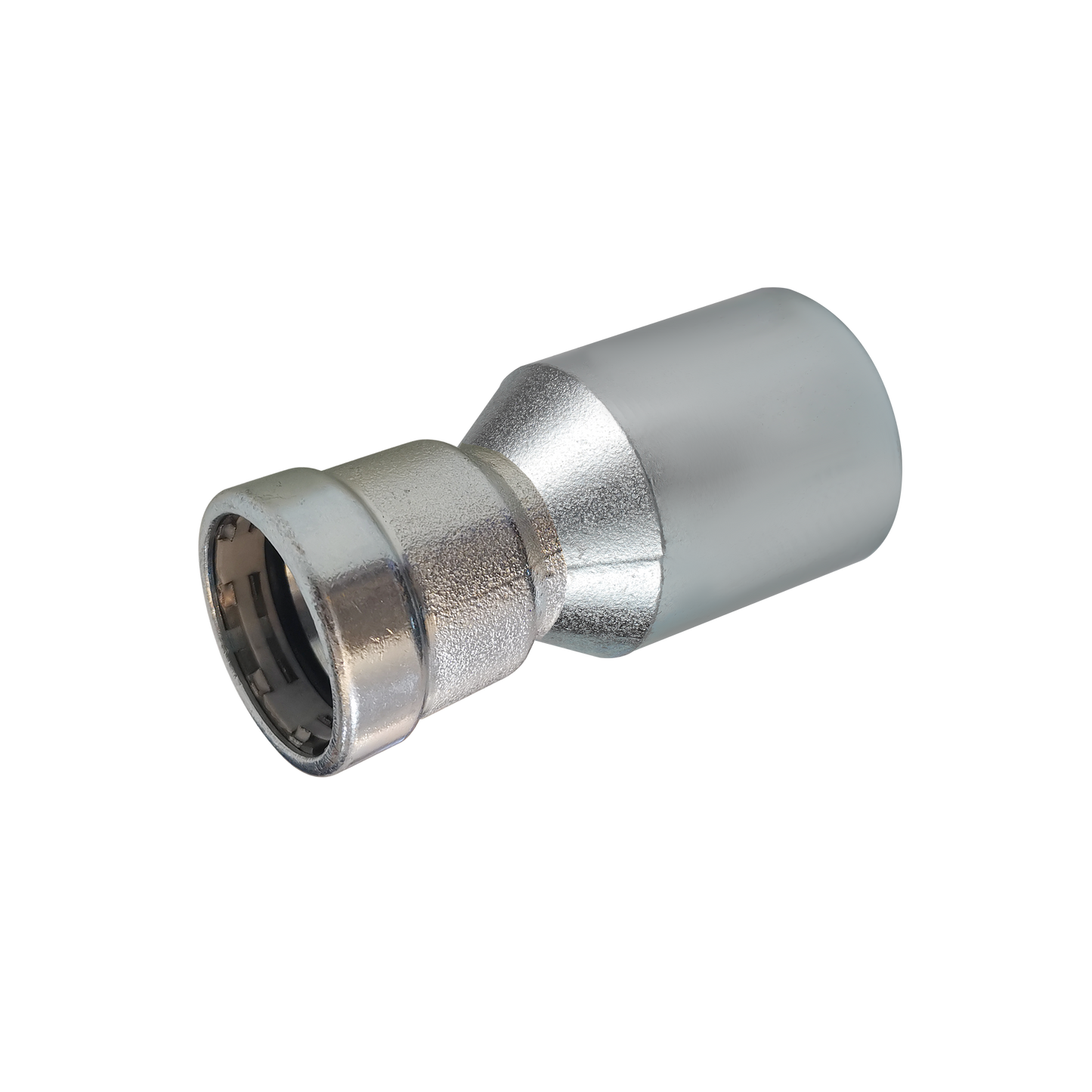 LC-Press Carbon steel Press fittings for thick-wall steel pipe, Reducer with Plain End, 1-1/2x1 inch FTGxP